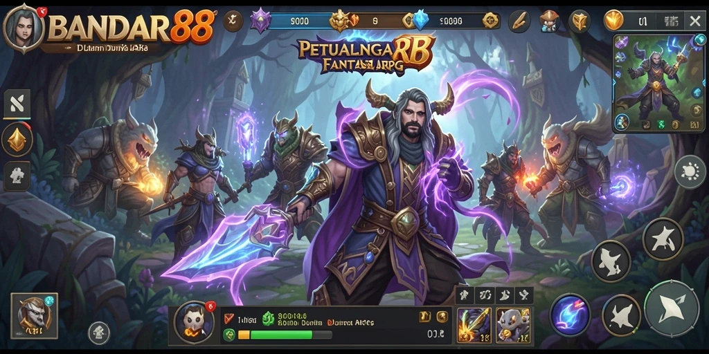 Gameplay seru dalam BANDAR88 dengan pertarungan menegangkan.
