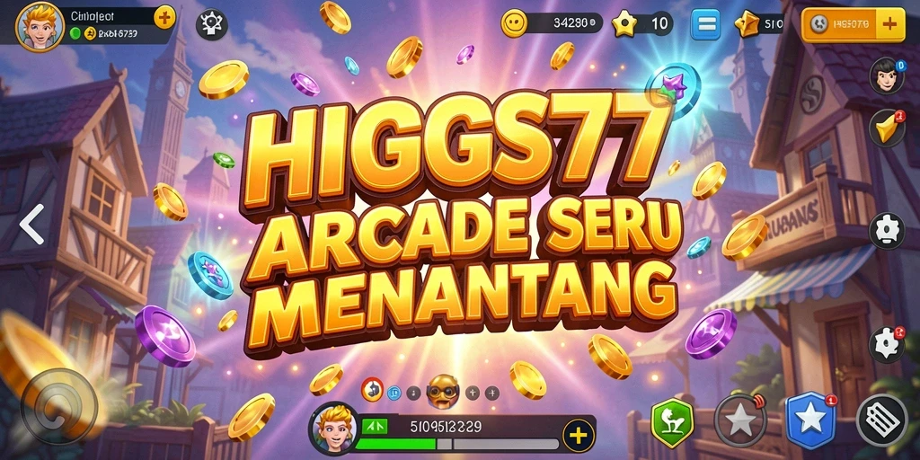 Tampilan gameplay HIGGS777 yang seru dan menantang.