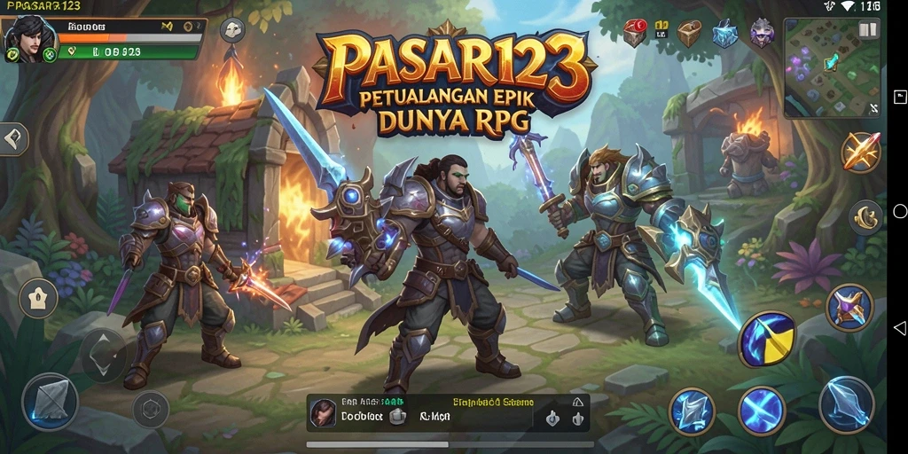 Tampilan gameplay PASAR123 yang mengasyikkan dan penuh aksi.