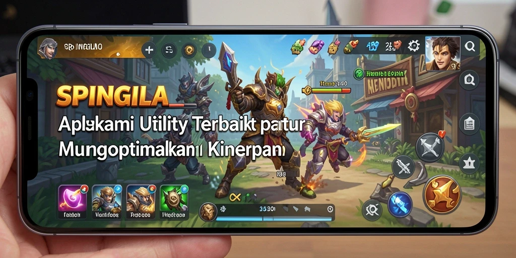 Tampilan antarmuka SPINGILA yang intuitif dan informatif.